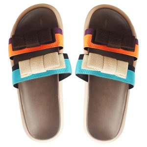 Multi-colored Slides Slippers