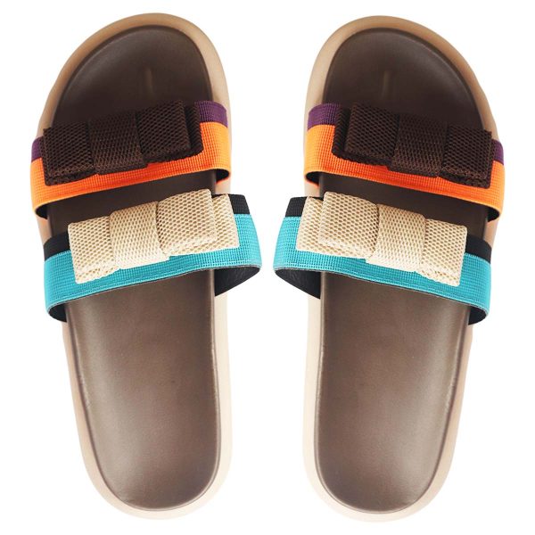 Multi-colored Slides Slippers
