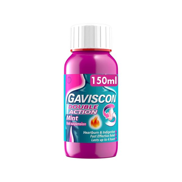 Gaviscon Double Action Liquid 150Ml (Mint)
