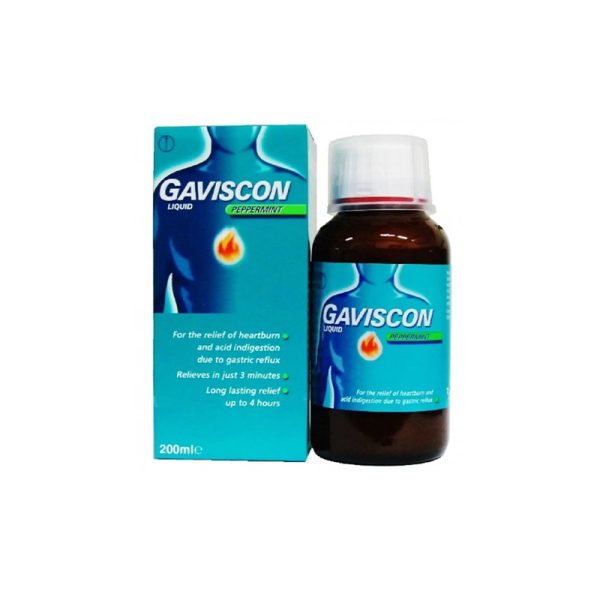 Gaviscon Liquid 200Ml Peppermint