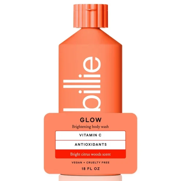 Billie Glow Brightening Body Wash, 18 fl oz