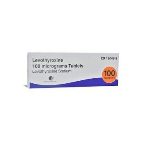Levothyroxine 100Mcg Tablets X28 (Mercurypharma)