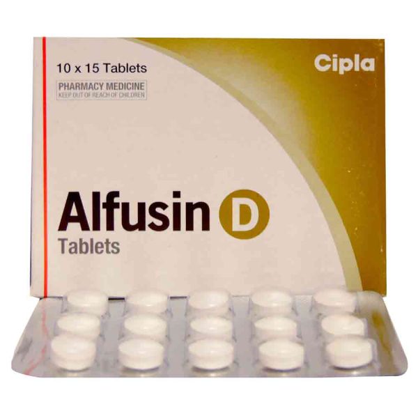 Alfusin D Tablet 10mg/0.5mg