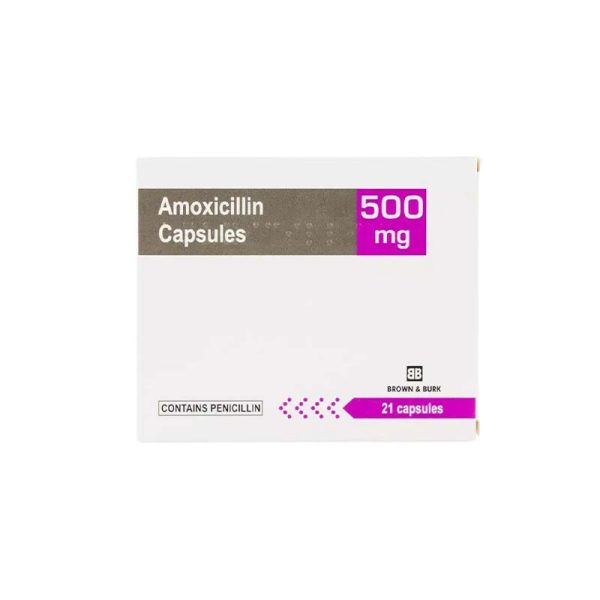 Amoxicillin 500Mg Caps X 21 Accord