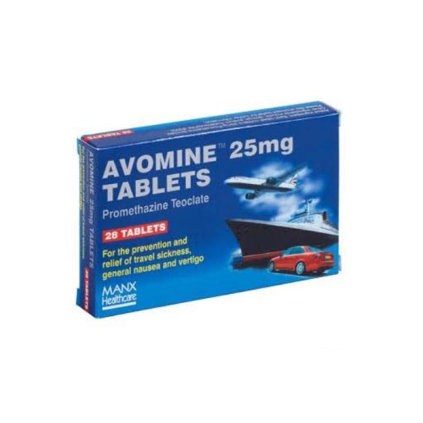 Avomine 25Mg Tablets X28