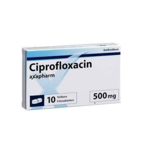 Ciprofloxacin 500Mg Tablets X10