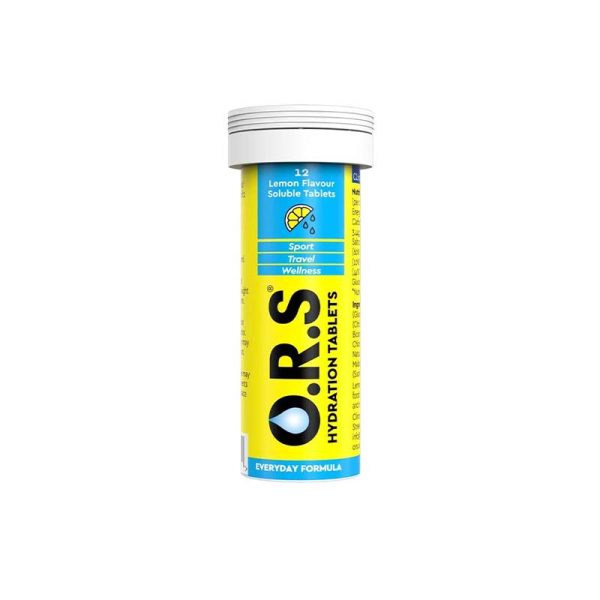 Clinova Ors Hydration Tablets X12 (Lemon)