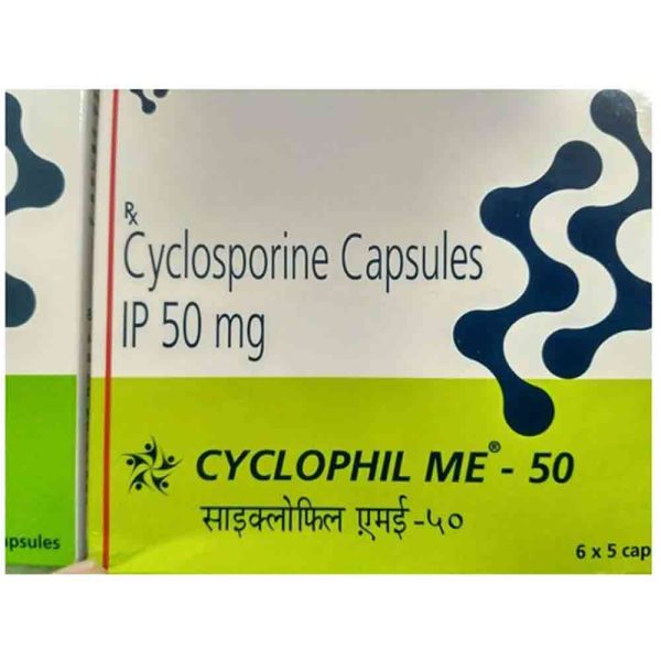 CYCLOPHIL ME 50MG CAPSULE