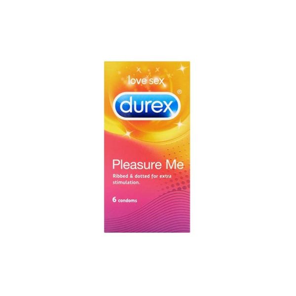 Durex Pleasure Me Condoms X6