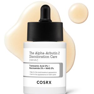COSRX 2% Alpha Arbutin Discoloration Care Face Serum with Niacinamide, Glutathione & Tranexamic Acid