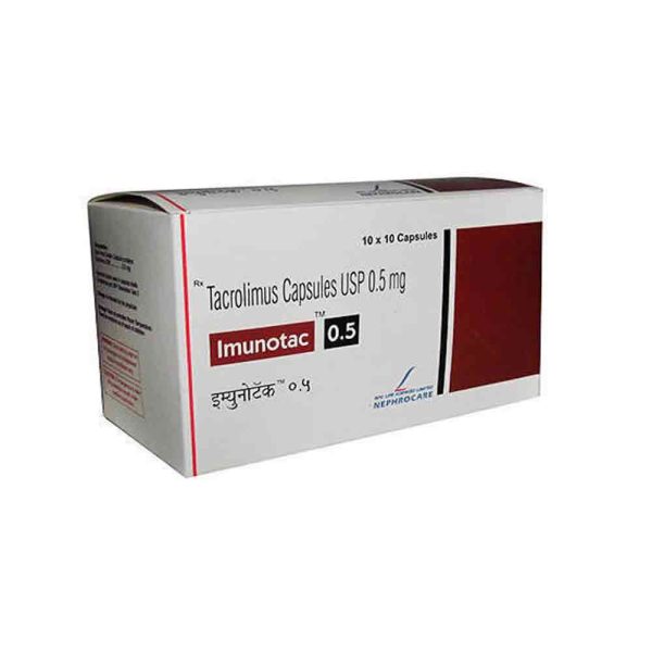Imunotac 0.5mg Capsule