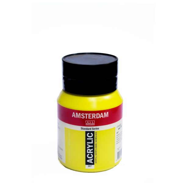 500ml Amsterdam Acrylic Paint ? Azo Yellow Medium