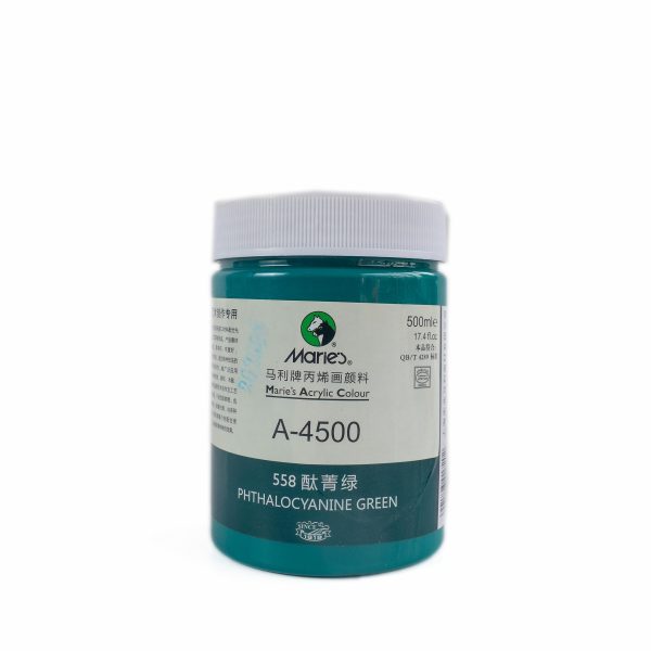 500ml Marie?s Acrylic-Phthalocyanine Green