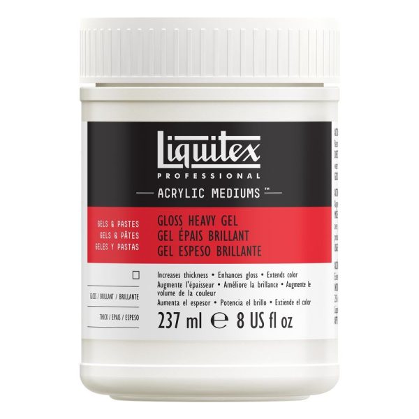 237ml Liquitex Professional Acrylic Mediums ? Gloss Heavy Gel