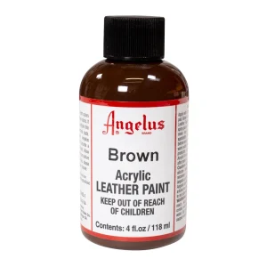 118ml Angelus Acrylic Leather Paint | Brown