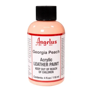 118ml Angelus Acrylic Leather Paint | Georgia Peach