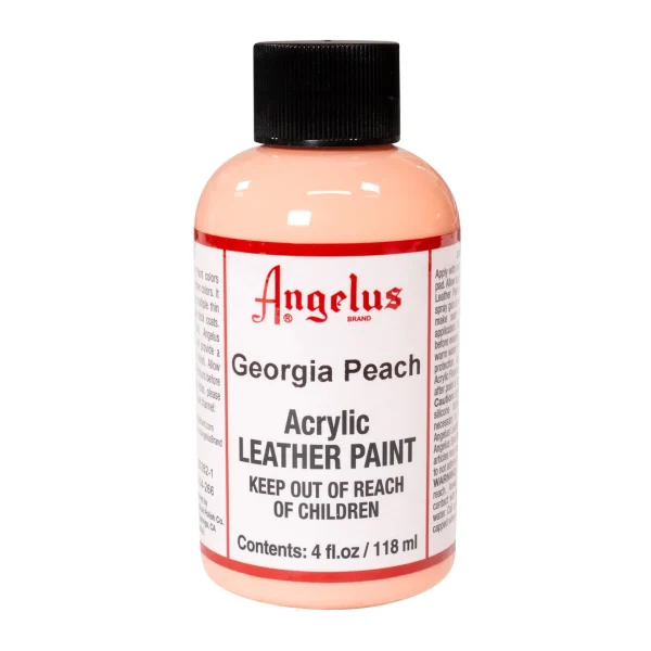118ml Angelus Acrylic Leather Paint | Georgia Peach