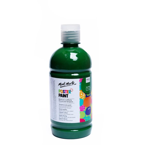 500ml Mont Marte Kids Poster Paint ? Sap Green