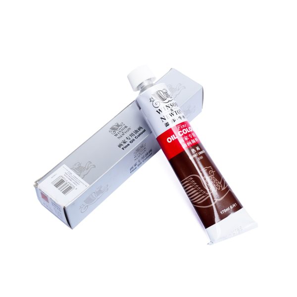170ml Winsor & Newton Fine Oil Colour ? Burnt Umber
