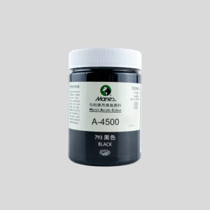500ml Marie?s Acrylic Colour ? Black