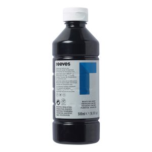 500ml Reeves Ready Mix Gouache Paint ? Black