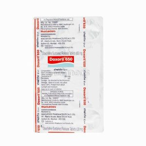 Doxoril 650mg Tablet 10?S