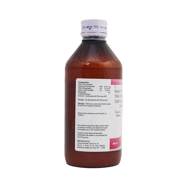 LAXITAS Sugar Free Vanilla Flavour Syrup 200ml