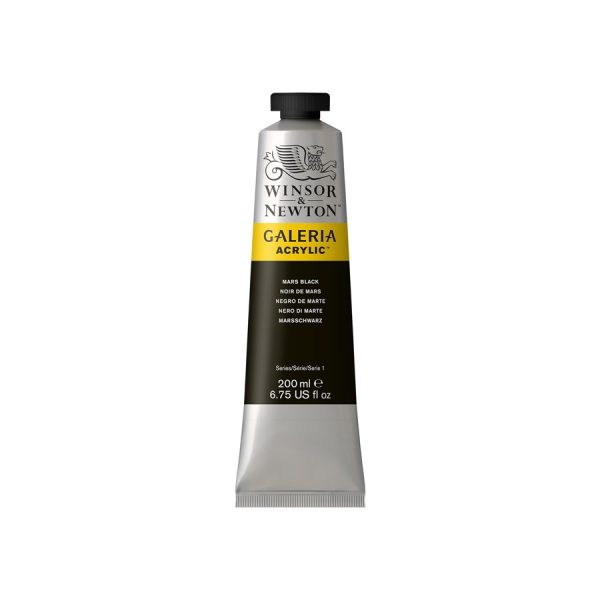 200ml Winsor & Newton Galeria Acrylic ? Mars Black