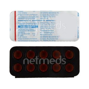 Monotrate 10mg Tablet 10?S