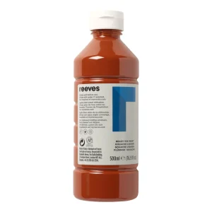 500ml Reeves Ready Mix Gouache Paint ? Burnt Sienna