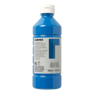 500ml Reeves Ready Mix Gouache Paint ? Cyan