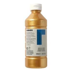500ml Reeves Ready Mix Gouache Paint ? Gold