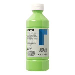 500ml Reeves Ready Mix Gouache Paint ? Leaf Green
