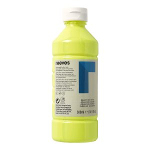 500ml Reeves Ready Mix Gouache Paint ? Lemon Yellow