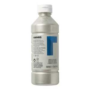 500ml Reeves Ready Mix Gouache Paint ? Silver