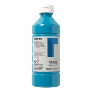 500ml Reeves Ready Mix Gouache Paint ? Turquoise