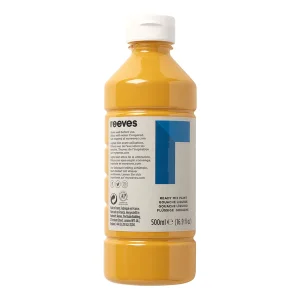 500ml Reeves Ready Mix Gouache Paint ? Yellow Ochre