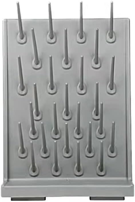 VEVOR Drying Rack for Lab Glassware Rack 90-peg Steel Wire Glassware Drying Rack