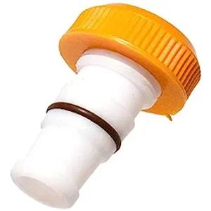 Kimble 179800-2214 PTFE Bevel-Seal Inlet Adapter, 14/20 Standard Taper Joint, Accommodation Range 6.5-8.5 mm