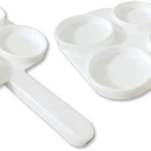 Acopelo 2 Pack Milk Sampling Tray, Milk Sampling Collection Tray, Mastitis Detection Board, Animal Husbandry Supplies