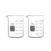 18 Pieces Lab Glassware Set Beaker Flask Cylinder Set Includes 3 Glass Beakers 3 Erlenmeyer Flasks 3 Graduated Measuring Cylinders with Droppers Brushes and Glass Stirring Rod for Lab Experiment