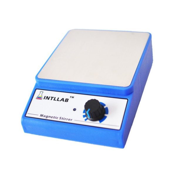 INTLLAB Magnetic Stirrer Stainless Steel Magnetic Mixer with stir bar (No Heating) Max Stirring Capacity: 3000ml - Image 5