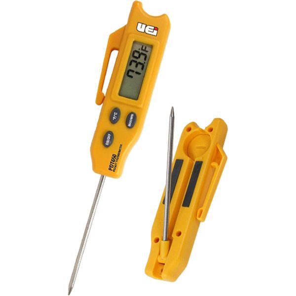 UEi Test Instruments PDT650 Folding Pocket Digital Thermometer,Yellow - Image 2