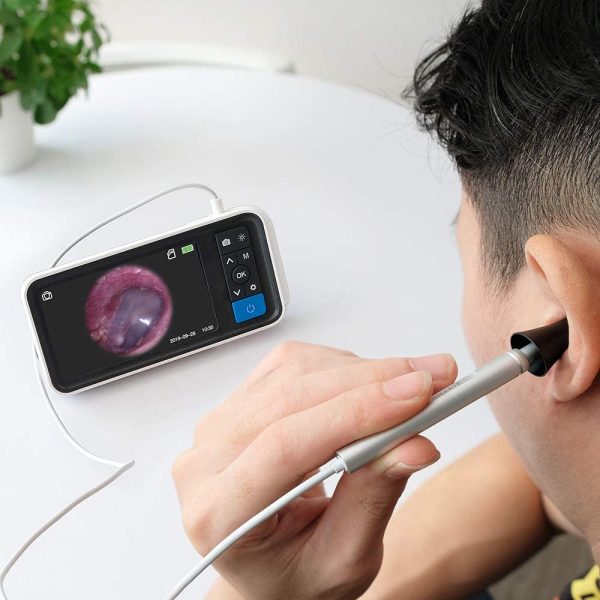 Digital Otoscope with 4.5 Inches Screen, Anykit 3.9mm Ear Camera with 6 LED Lights, 32GB Card, Ear Wax Removal Tool, Specula and 2500 mAh Rechargeable Battery, Supports Photo Snap and Video Recording - Image 5