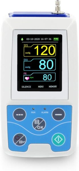 Konquest KBP-2910W Automatic Wrist Blood Pressure Monitor - Accurate -  Adjustable Cuff, Large Screen Display - Portable Case - Irregular Heartbeat  & Hypertension Detector