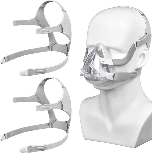 ItAll Supplies 2Packs Headgear Compatible with F20 Headgear, Replacement Headgear Compatible with F20 Headgear, Standard, Clips Included