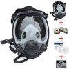 15in 1 Reusable Full Face Respirator Widely Used in Paint Sprayer, Chemical,Woodworking,Dust Protector