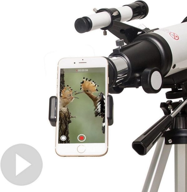Gskyer Telescope, 70mm Aperture 400mm AZ Mount Astronomical Refracting Telescope for Kids Beginners - Travel Telescope with Carry Bag, Phone Adapter and Wireless Remote - Image 8
