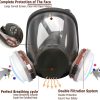 MOARON Full Face Respirаtor Reusable, Organic Vapor Respirаtor Compatible with Particulate Filter, Protection for Painting, Machine Polishing, Welding, Same as 6000 6800 7800 FF-400 V-Series - Image 3