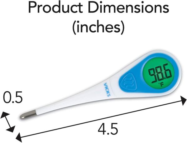 Vicks SpeedRead V912US Digital Thermometer, 1 Count (Pack of 1) - Image 6